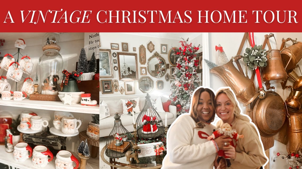 YouTube post by @tabbystreasuredhome for ana luisa. Caption reads: 🤯The ULTIMATE Thrifted Home Tour: The Christmas....