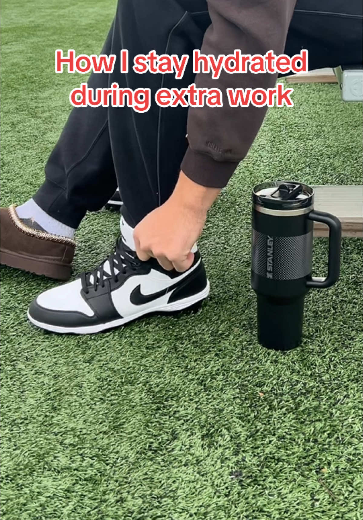 TikTok post by @itscadendavis for Postgame. Caption reads: [...] and ready to crush every workout. @Postgame....