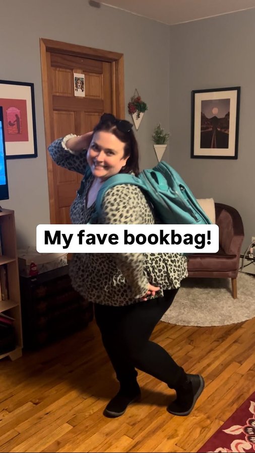 Instagram post by @laurenhopekrass for Nordace. Caption reads: I have two of these and they’re great! They also....