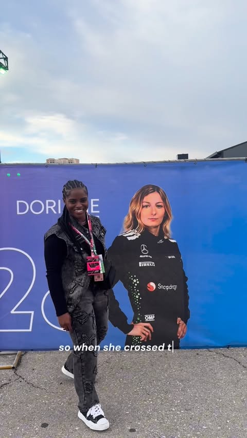 Instagram post by @brehannadaniels for WhatsApp. Caption reads: [...] with trailblazing women at the @whatsapp....