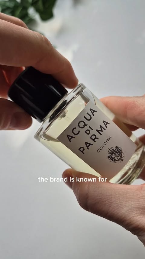 Instagram post by @bestcologneformen for Acqua di Parma. Caption reads: [...] old. And it still smells incredible. Acqua....