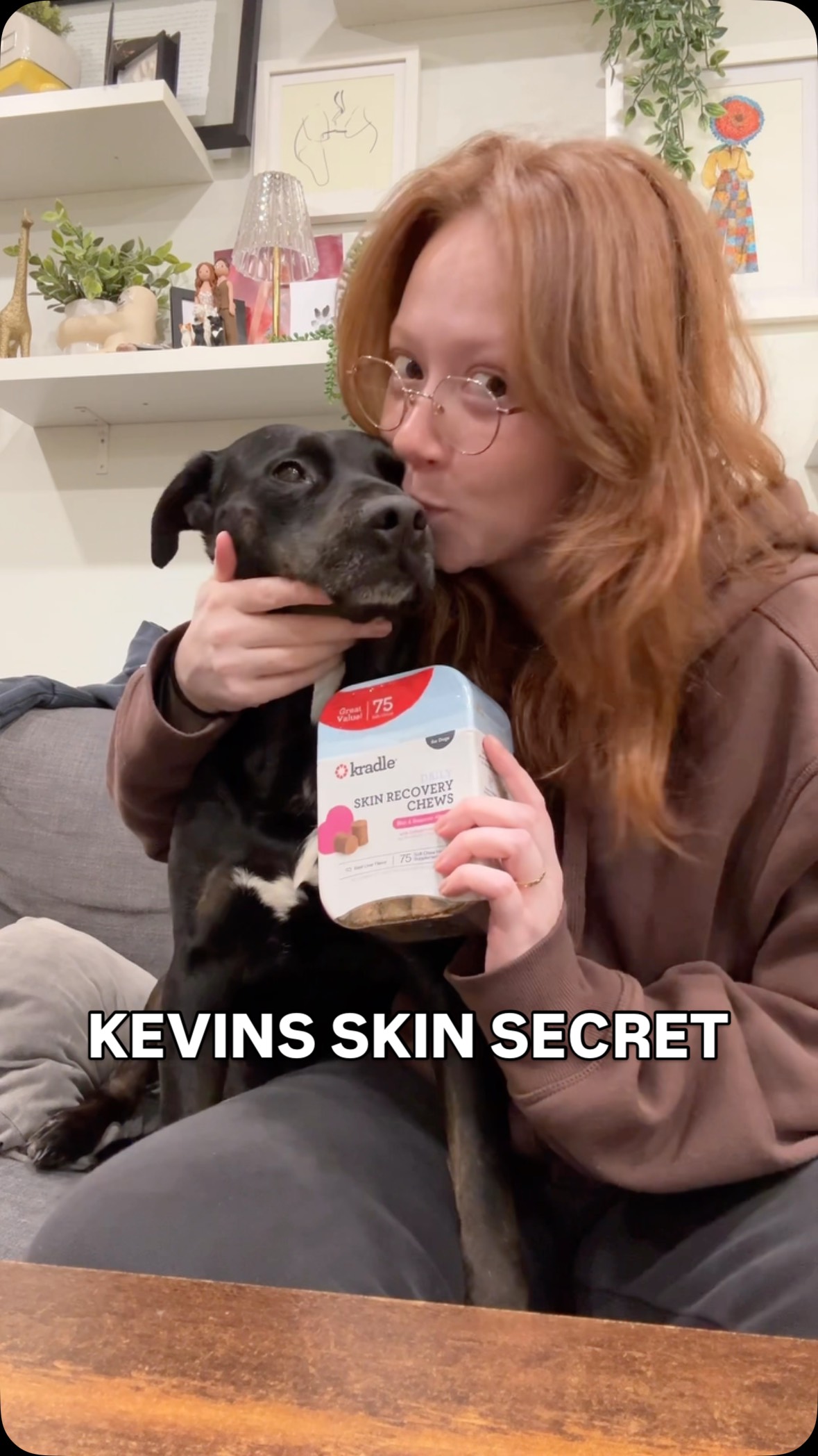 Instagram post by @katieandtatesfostermates for Kradle. Caption reads: So excited to be a #KradlePartner to share the....