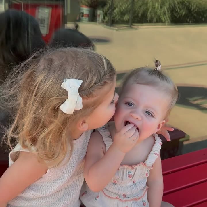 Instagram post by @nicolecarlsonxo for Carter's. Caption reads: Did someone say kids @Carters summer haul?! 🥳🤩🎉....