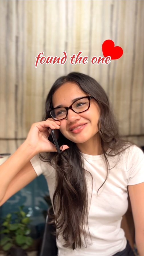 Instagram post by @sharonverma for OneCard. Caption reads: finally found the one 🥰.