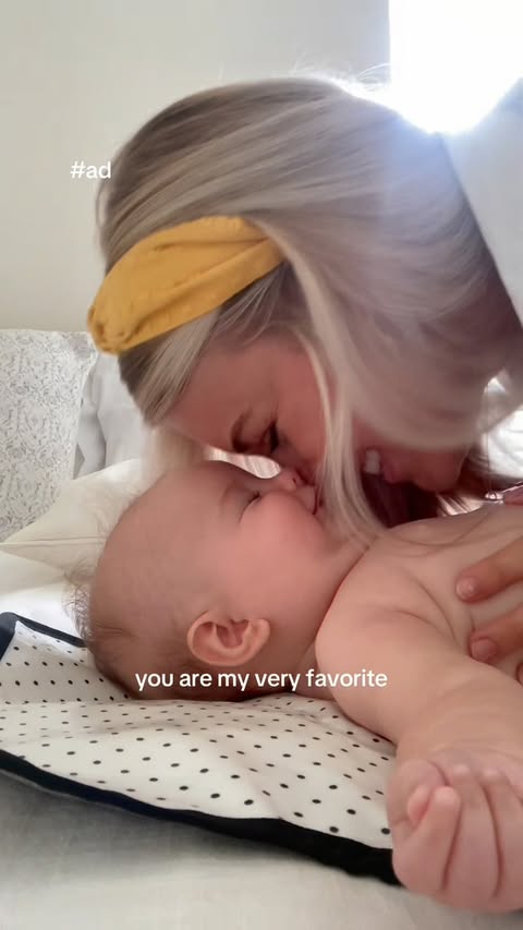 Instagram post by @sophierframpton for Diaper Genie. Caption reads: If I could thank every little moment that shaped....