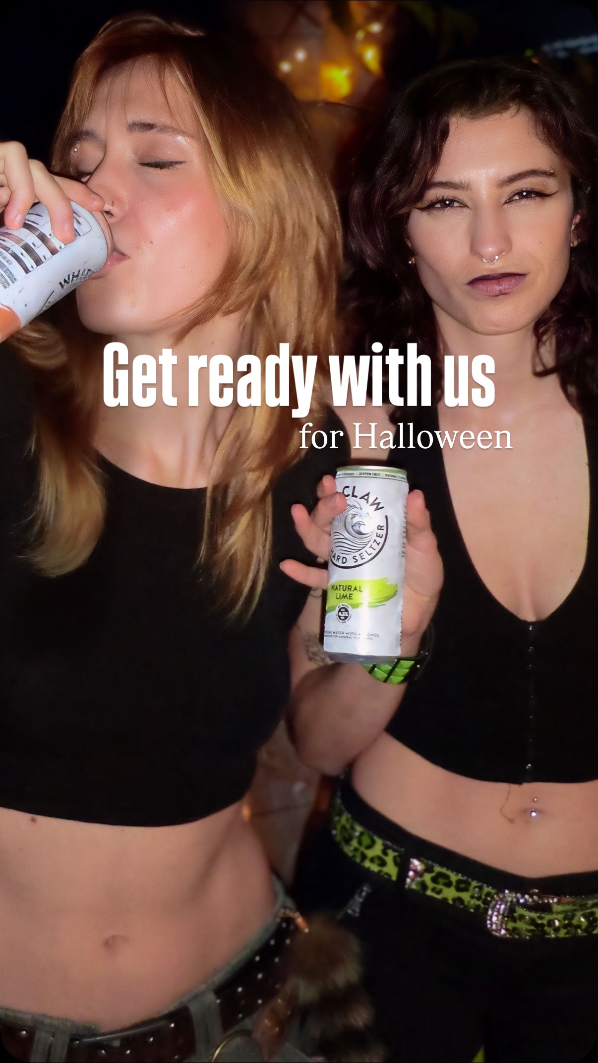 Instagram post by @mengisch for White Claw. Caption reads: matching perfectly to our favorite....