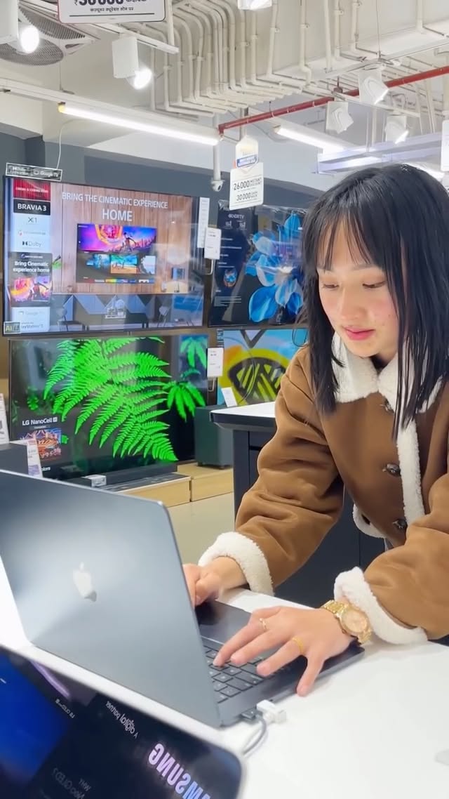 Instagram post by @pem.cho__28 for Reliance Digital. Caption reads: [...] *Terms & conditions apply* . .....