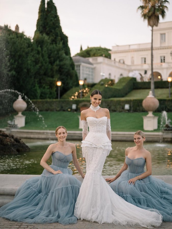 Instagram post by @shanicemessina for Itsmilla. Caption reads: Something blue but make it your besties 🦋💎 both....