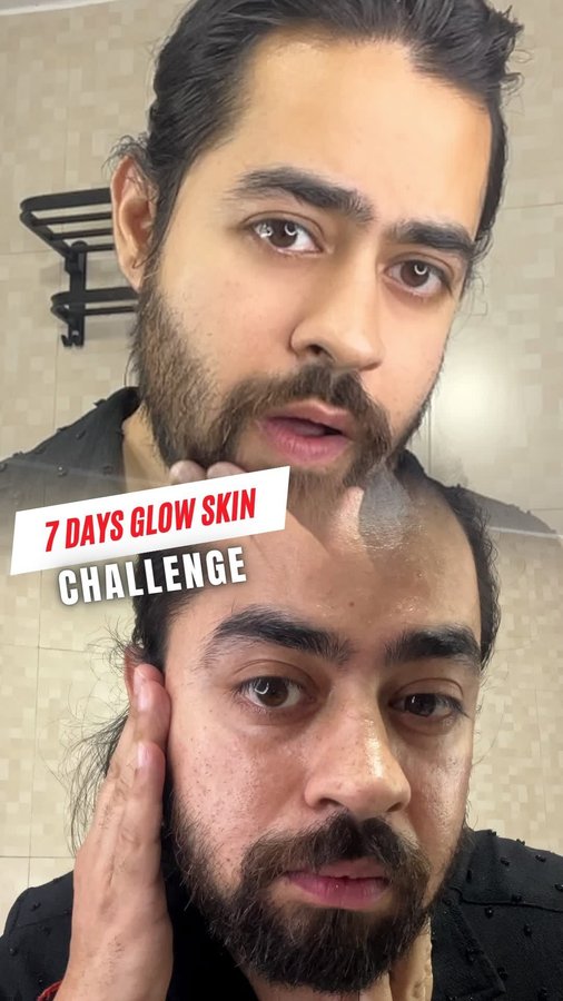 Instagram post by @head.2.toe.guy for The Ayurveda Co.. Caption reads: Comment "GLOW" For link or share this reel in my....