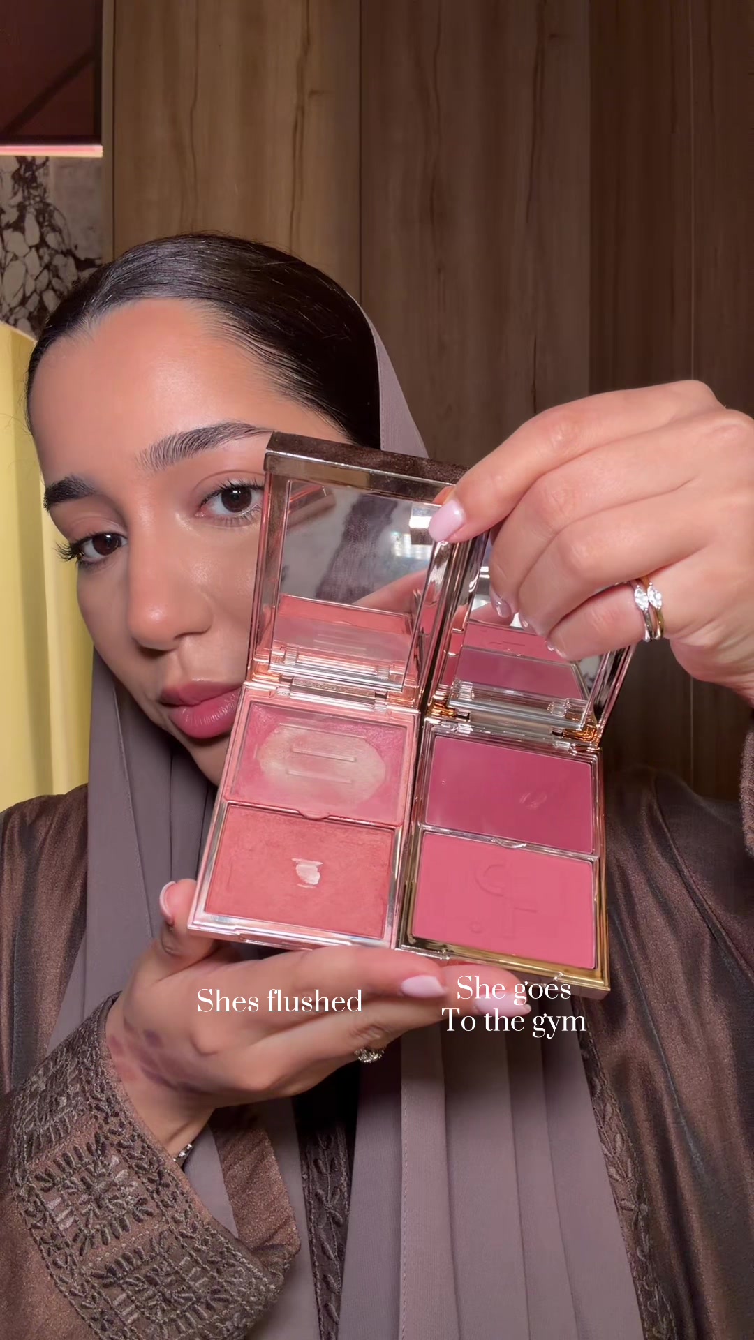 TikTok post by @z4kiaaa for Patrick Ta. Caption reads: @Patrick Ta Beauty #grwm #اكسبلور #makeup .