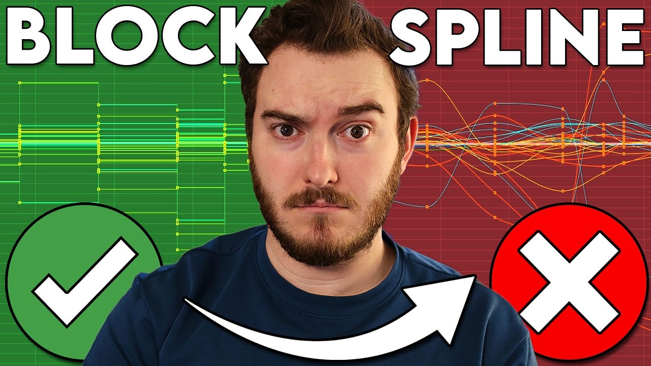 YouTube post by @SirWade for Skillshare. Caption reads: Why Your Stepped Animation Sucks in Spline.
