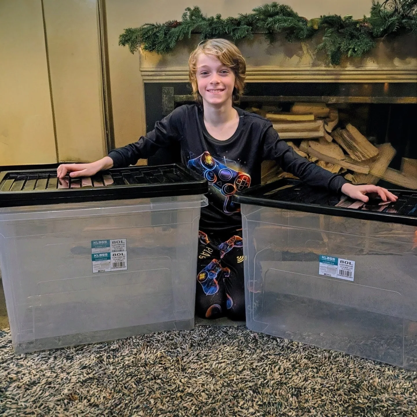 Instagram post by @rach_mummy2_hugo_sofia_elliot_ for Wowcher. Caption reads: Ad | ready for a spring clean thanks to @wowcher....