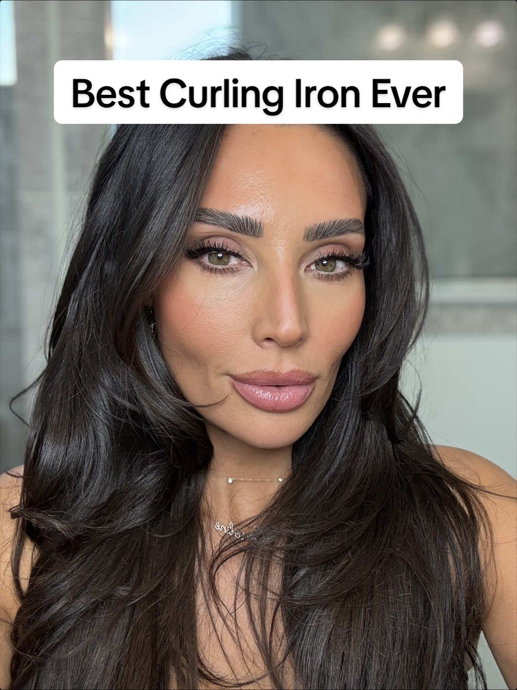 TikTok post by @carejohnston for Color Wow Hair. Caption reads: [...] don’t gatekeep good hair @Bio Ionic @Color....