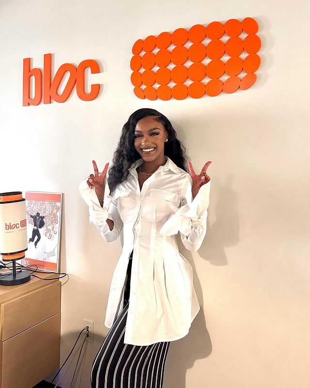 Instagram post by @eyezon_janae for BlocLA. Caption reads: It has been proven time & time again that God....