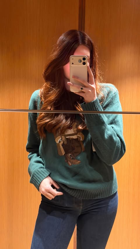 Instagram post by @kaelyngraceapple for ana luisa. Caption reads: [...] and Content Creator @analuisany #gifted.