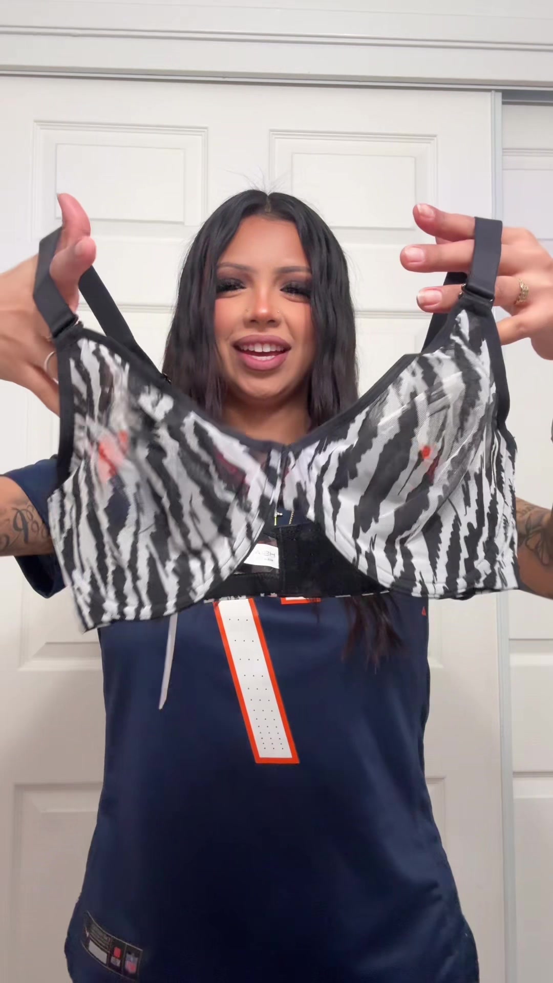 TikTok post by @raiannepecina07 for HSIA Lingerie. Caption reads: IM IN LOVE!! The confidence this brand gives me is....