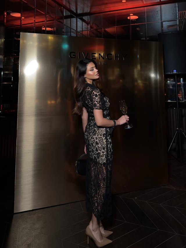 Instagram post by @shafatagieffa for Givenchy Beauty. Caption reads: Invitation by: @givenchybeauty 🩶.