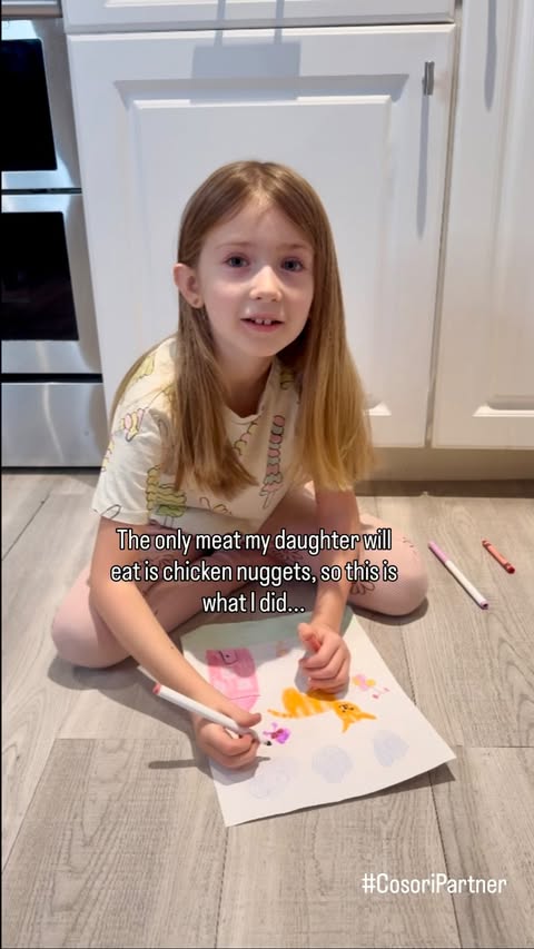 Instagram post by @kellytowart for COSORI. Caption reads: #CosoriPartner Gifting myself easy cooking this....