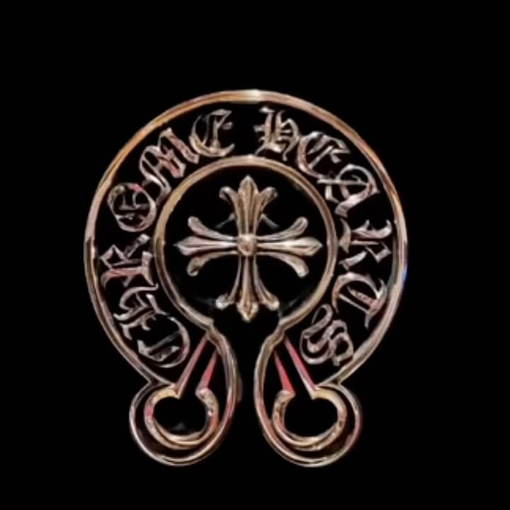 Instagram post by @omariginal_ for Chrome Hearts. Caption reads: Chrome Hearts brought rebellion to luxury—fusing....