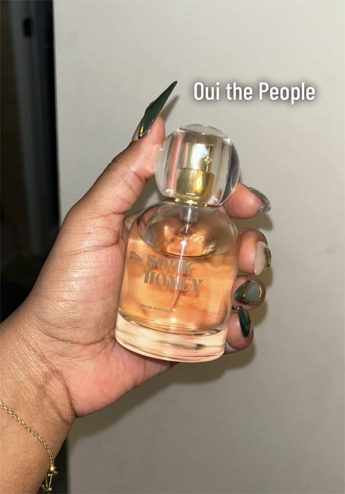 TikTok post by @co.co.bean_ for OUI the People. Caption reads: [...] That scent bubble is sooo good @OUI the....