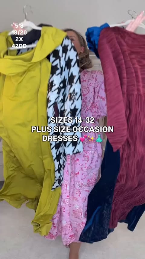 Instagram post by @ashley_dorough for ELOQUII. Caption reads: [...] you wear?! LOVING these finds frim....