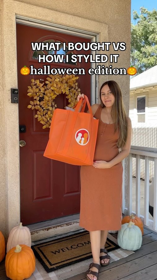 Instagram post by @briannabado for Family Dollar. Caption reads: [...] to see all the cute decorations from....