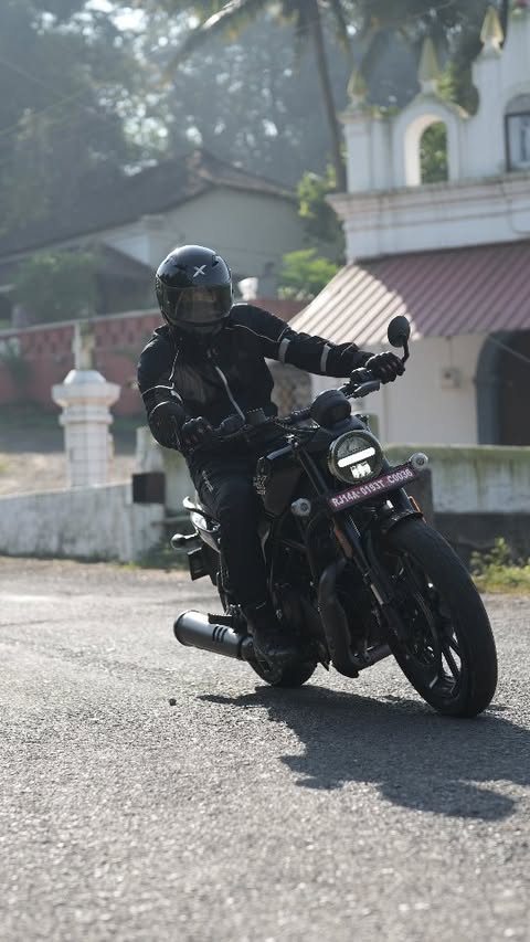 Instagram post by @iam_yogeshwaram for Harley-Davidson. Caption reads: [...] to Goa for the launch of the new....