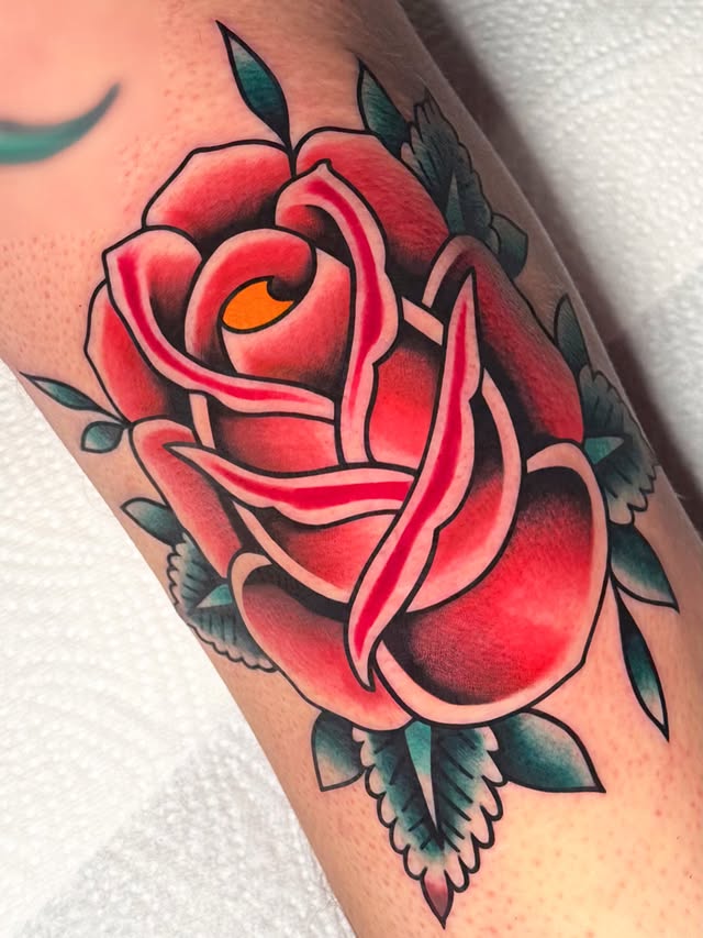 Instagram post by @saschi_mccormack for Hustle Butter. Caption reads: [...] again Sponsored by @killerinktattoo....