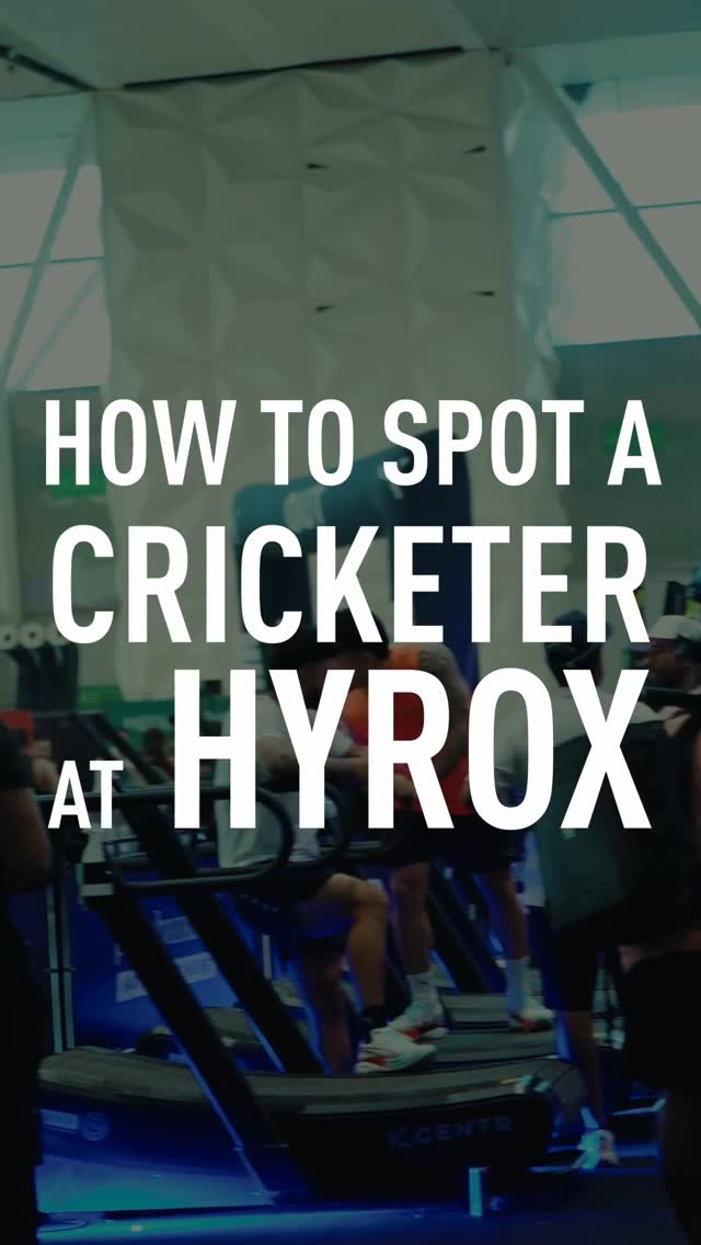 Instagram post by @harshalvp23 for PUMA India. Caption reads: HYROX body but cricket brain 😂🏏 

@riyanhparag....
