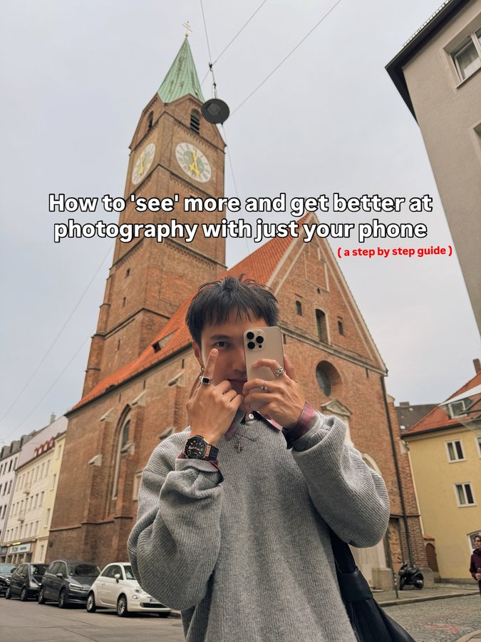 Instagram post by @yk for Hublot. Caption reads: Sometimes being more observant means looking....