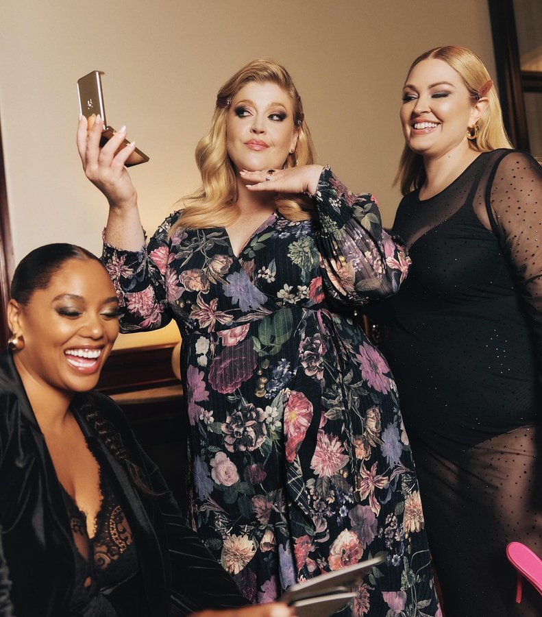 Instagram post by @meredithshaw for Penningtons. Caption reads: [...] very first design collaboration with....