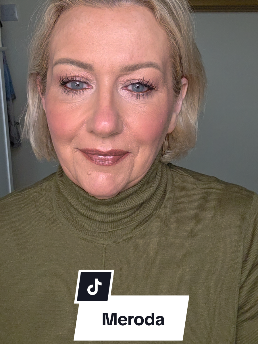 TikTok post by @lizann_loves for Meroda Cosmetics. Caption reads: Another great product from @Meroda Cosmetics love....