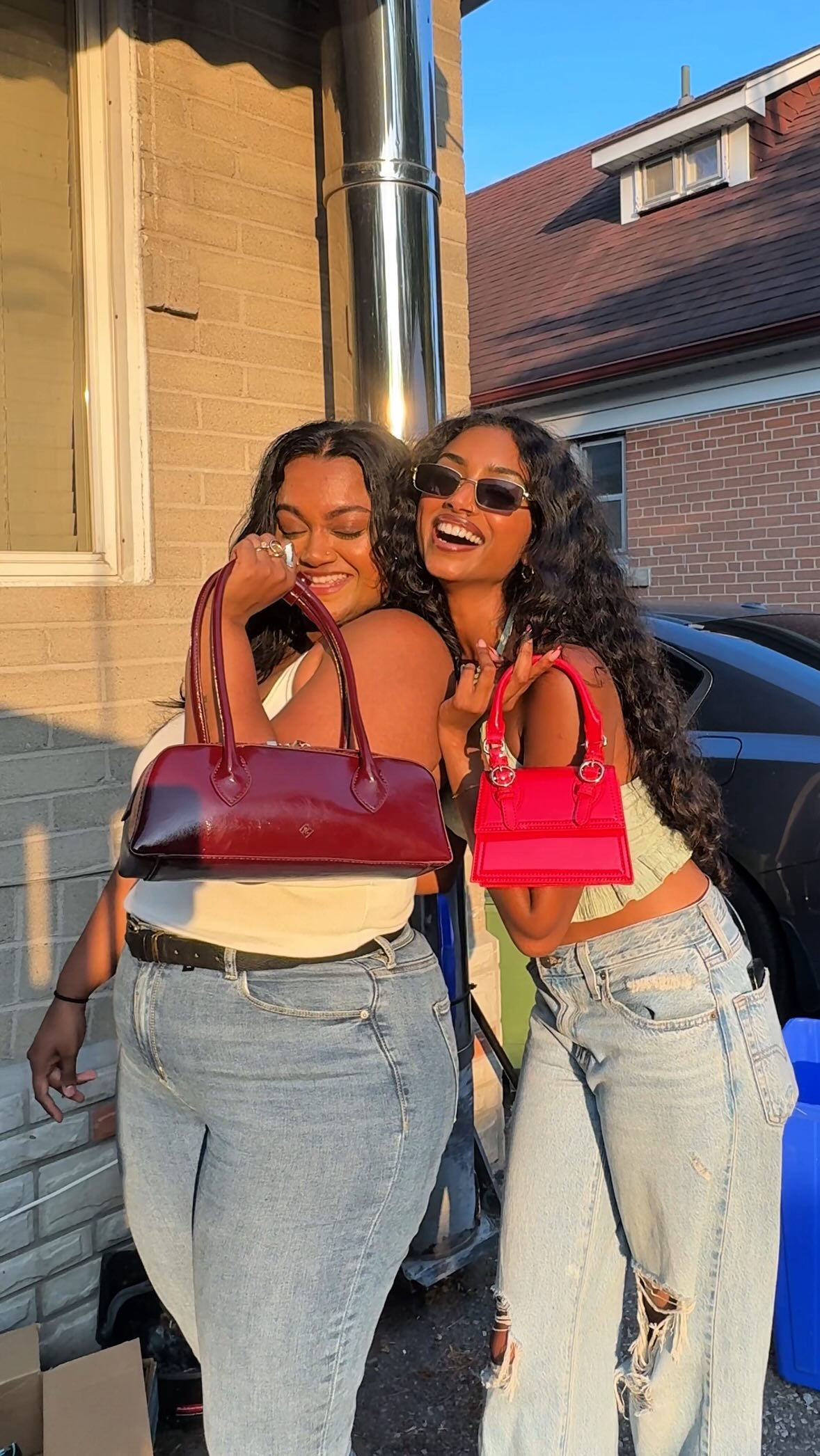 Instagram post by @smrxthi for callitspring. Caption reads: Summer’s still here but fall’s flirting....