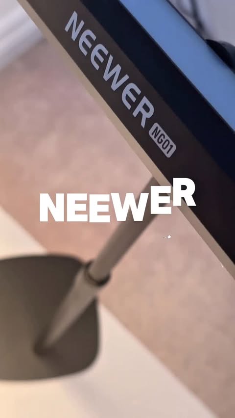 Instagram post by @ugc_canada for NEEWER. Caption reads: [...] professional — this is your sign 👀....