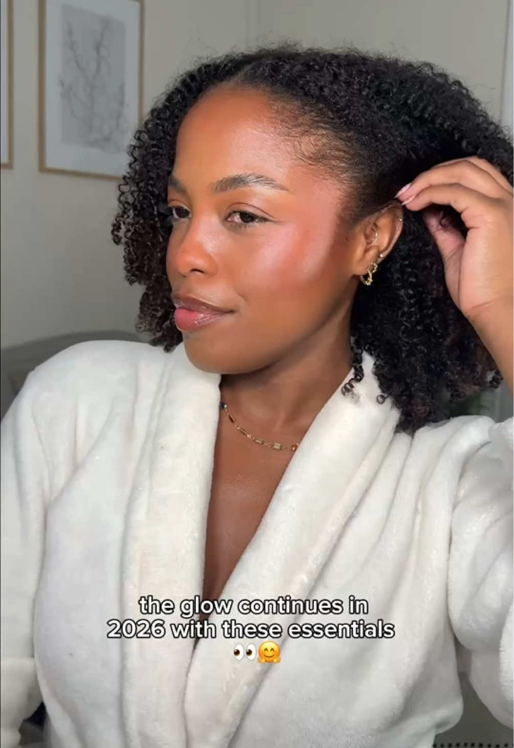 TikTok post by @ultabeauty for LIVE TINTED. Caption reads: If you're wondering how we're entering 2026, it's....