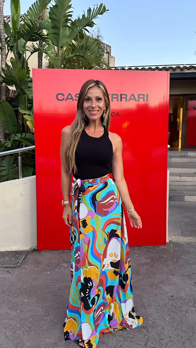 Instagram post by @guelcankamps for Ferrari. Caption reads: Thanks @ferrari @scuderiaferrari for having me....