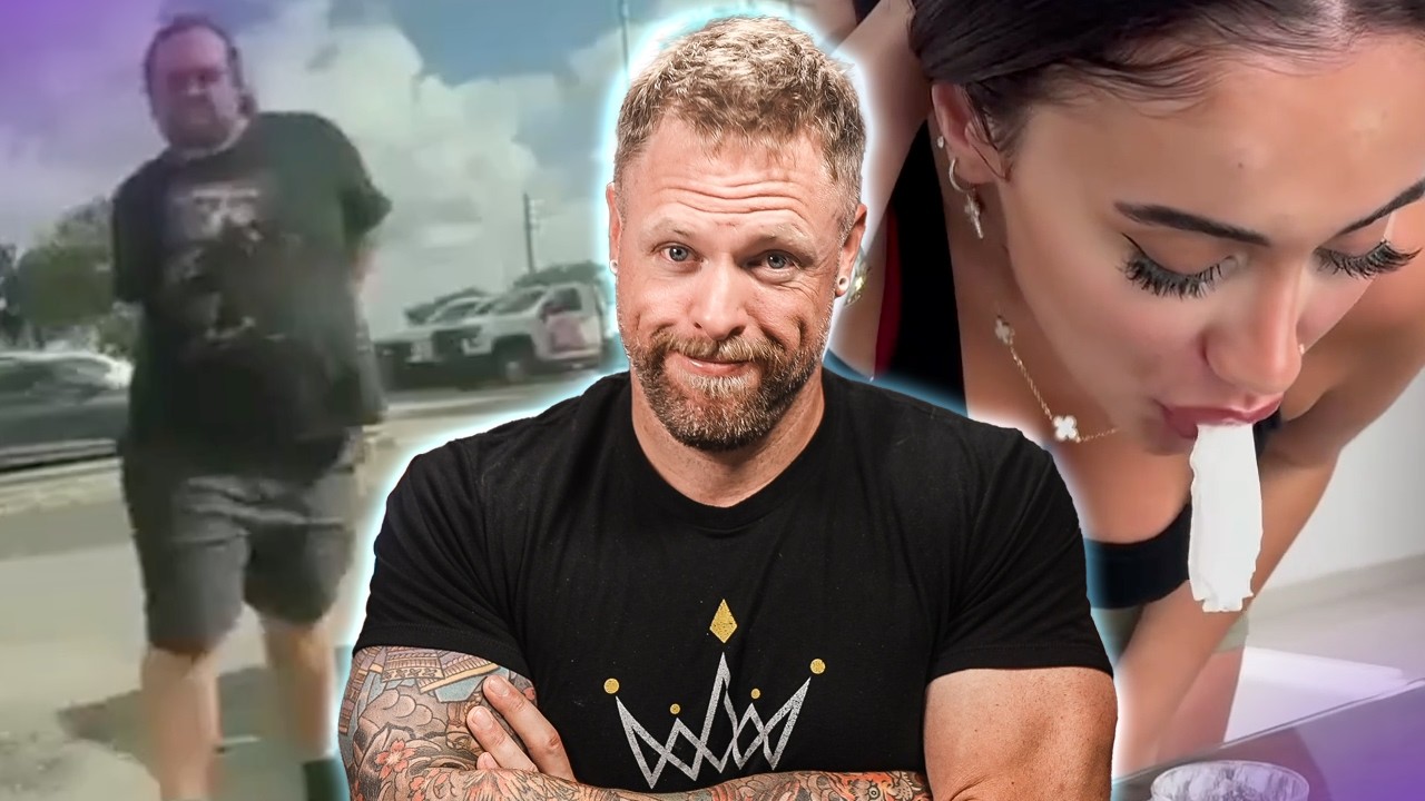 YouTube post by @LeonLush for Raycon. Caption reads: Influencers Cuts Off Own Ear For Views -....