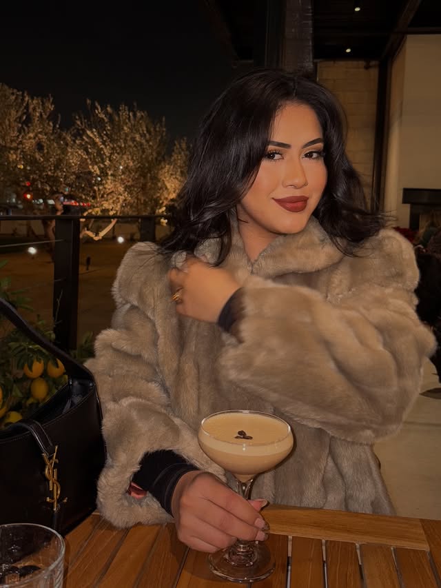 Instagram post by @nancyaguilar_ for Miss Lola. Caption reads: Fur coat szn ❤️‍🔥

Boots from @misslola....