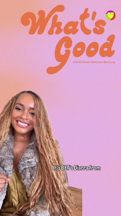 Instagram post by @kathleennb for Refinery29. Caption reads: What’s Good? #DiarrafromDetroit on @bet!....