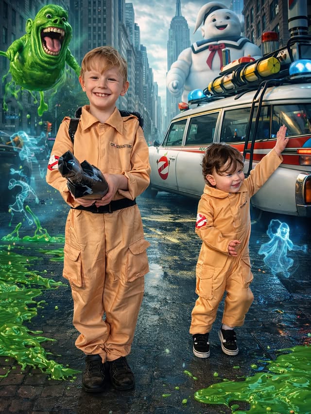 Instagram post by @thebabyandthehound for Smiffys. Caption reads: World book day 2026 with @smiffysuk 📖 ❤️ AD|....
