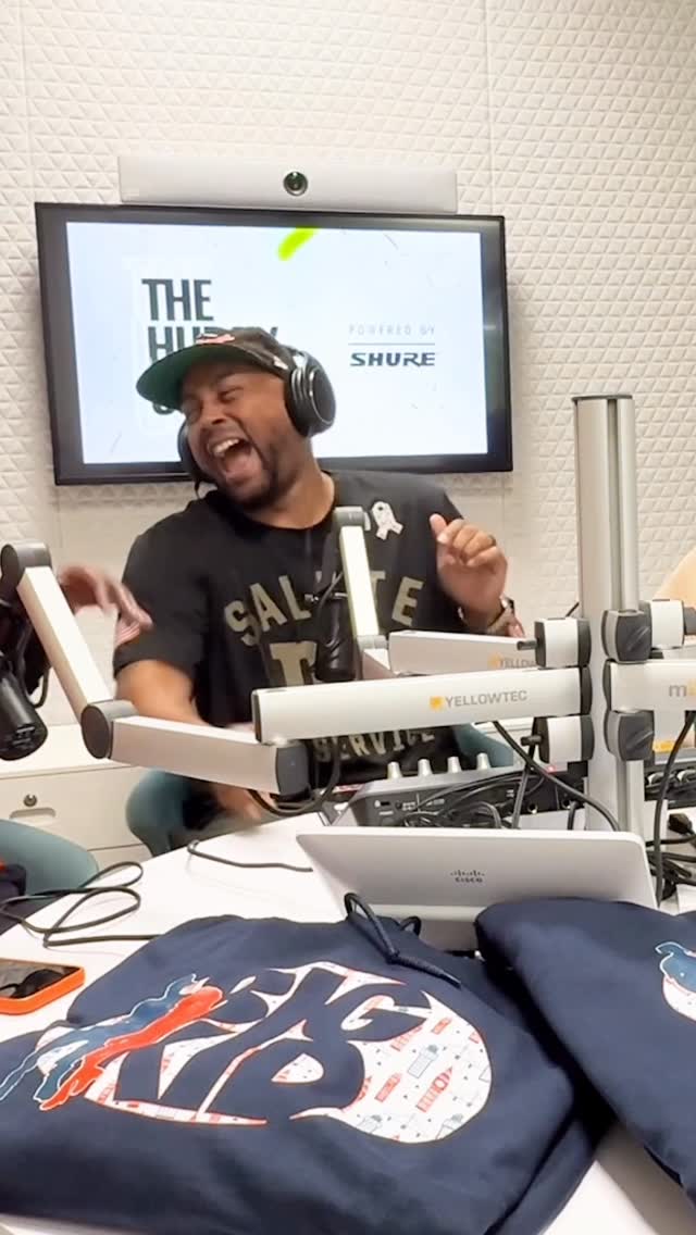 Instagram post by @dre365 for Shure. Caption reads: [...] This episode of The Hurry Up! Powered by....