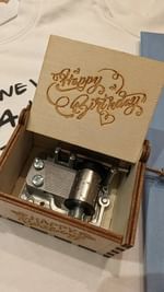 Instagram post by @trying_to_parent for The Music Box Store. Caption reads: [...] you so much @themusicboxstore for making....