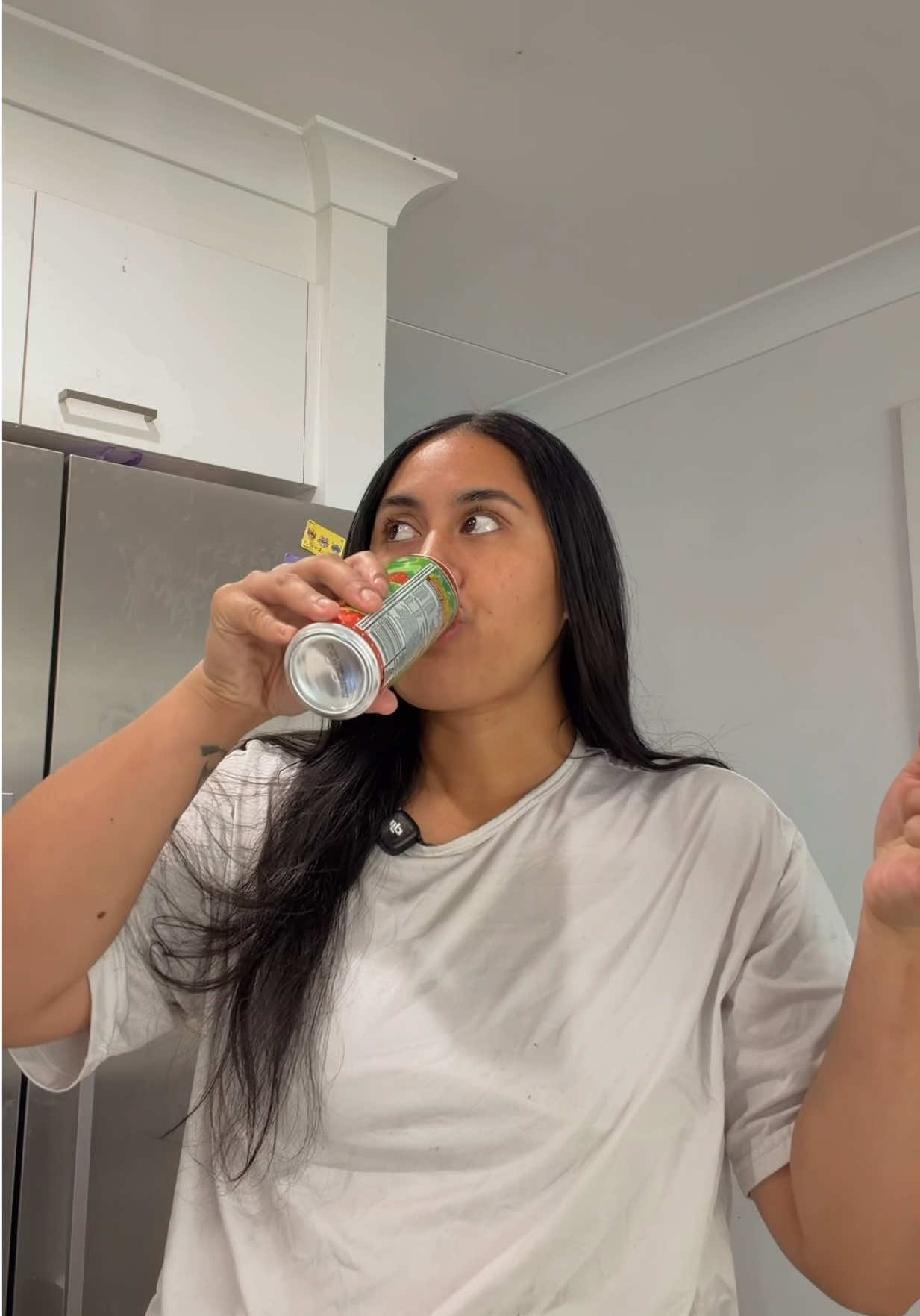 TikTok post by @matijohns for OxyShred Energy. Caption reads: @OxyShred Energy always coming to the rescue when....