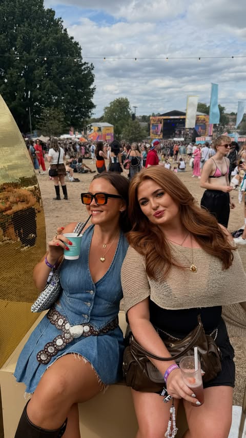Instagram post by @rhiannacrisp for Neutrogena UK & Ireland. Caption reads: ad ok kicking of festi szn with @neutrogenaukire....
