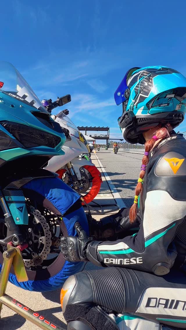 Instagram post by @redspade for Dainese. Caption reads: Definitely too busy to hear anything that doesn’t....