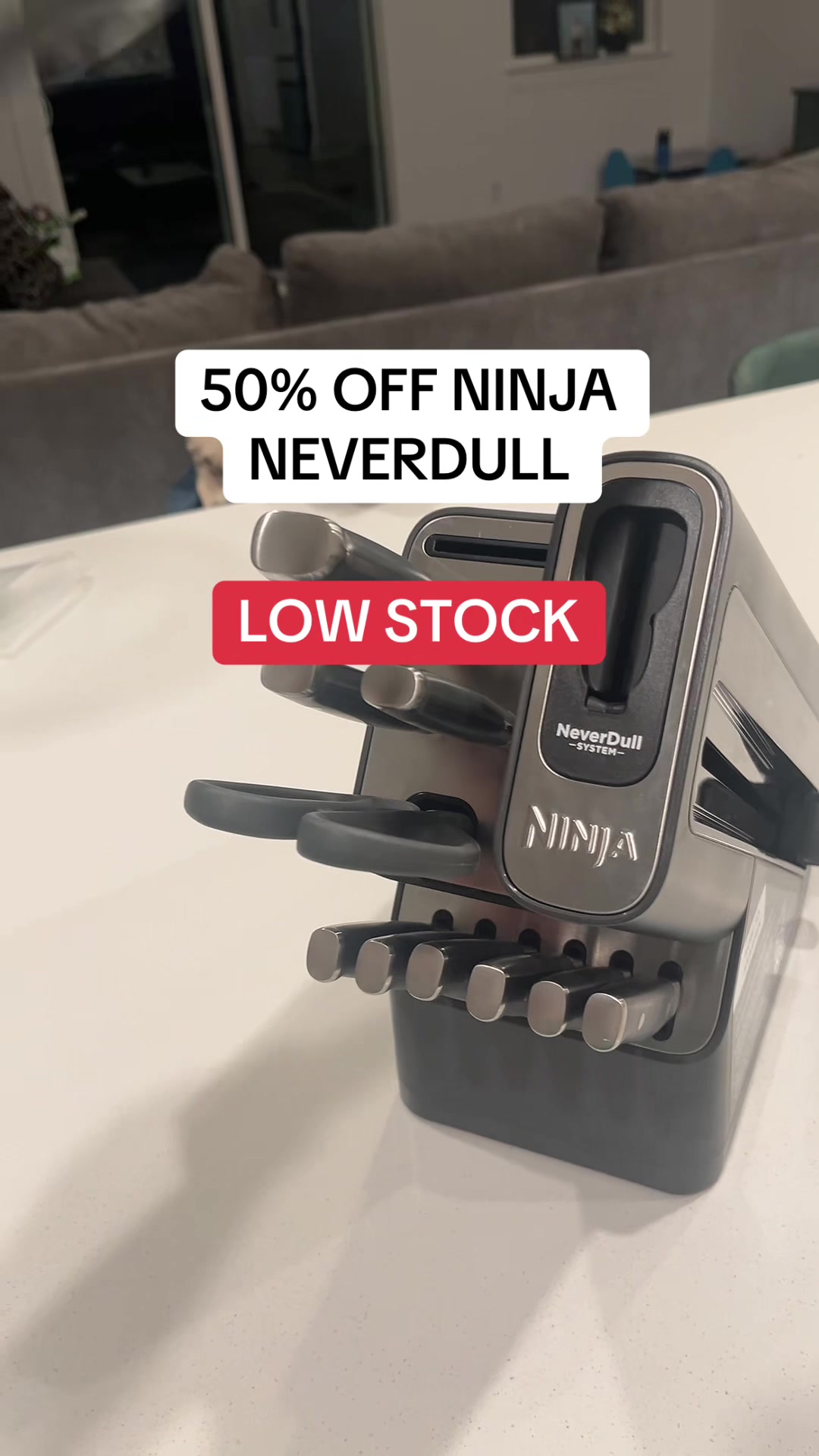 TikTok post by @brookeswate22 for Ninja Kitchen. Caption reads: @Ninja Kitchen #ninjakitchen #cooking [...].