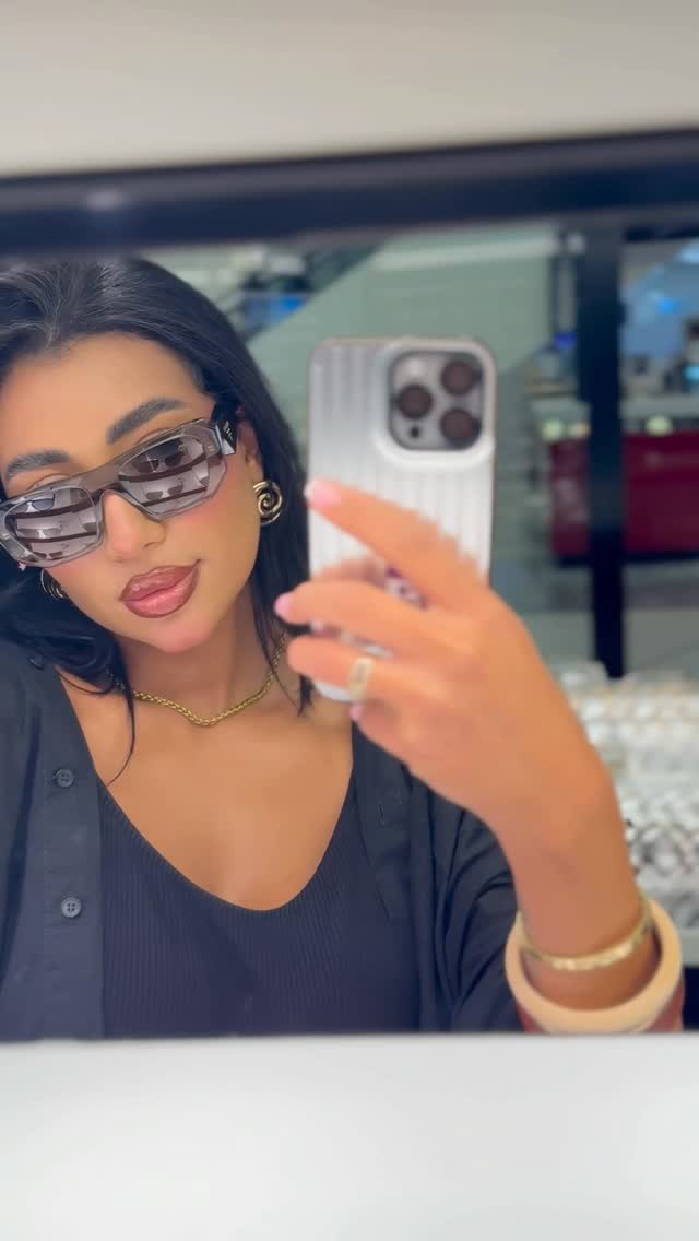 Instagram post by @nermeen_tay for Sunglass Hut. Caption reads: @sunglasshut amazing sunglasses collections.....