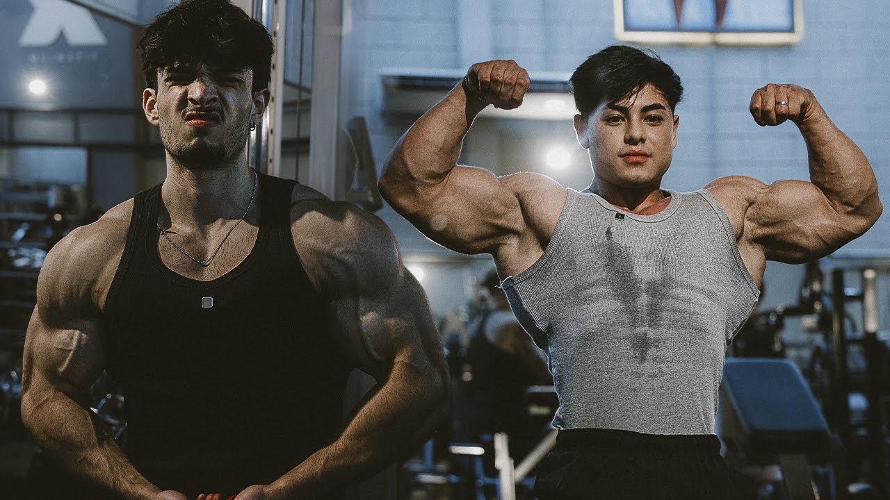 YouTube post by @dudufit for Kontrolled Insanity. Caption reads: BARBARO SHOULDER with ENZO NAKAMURA.