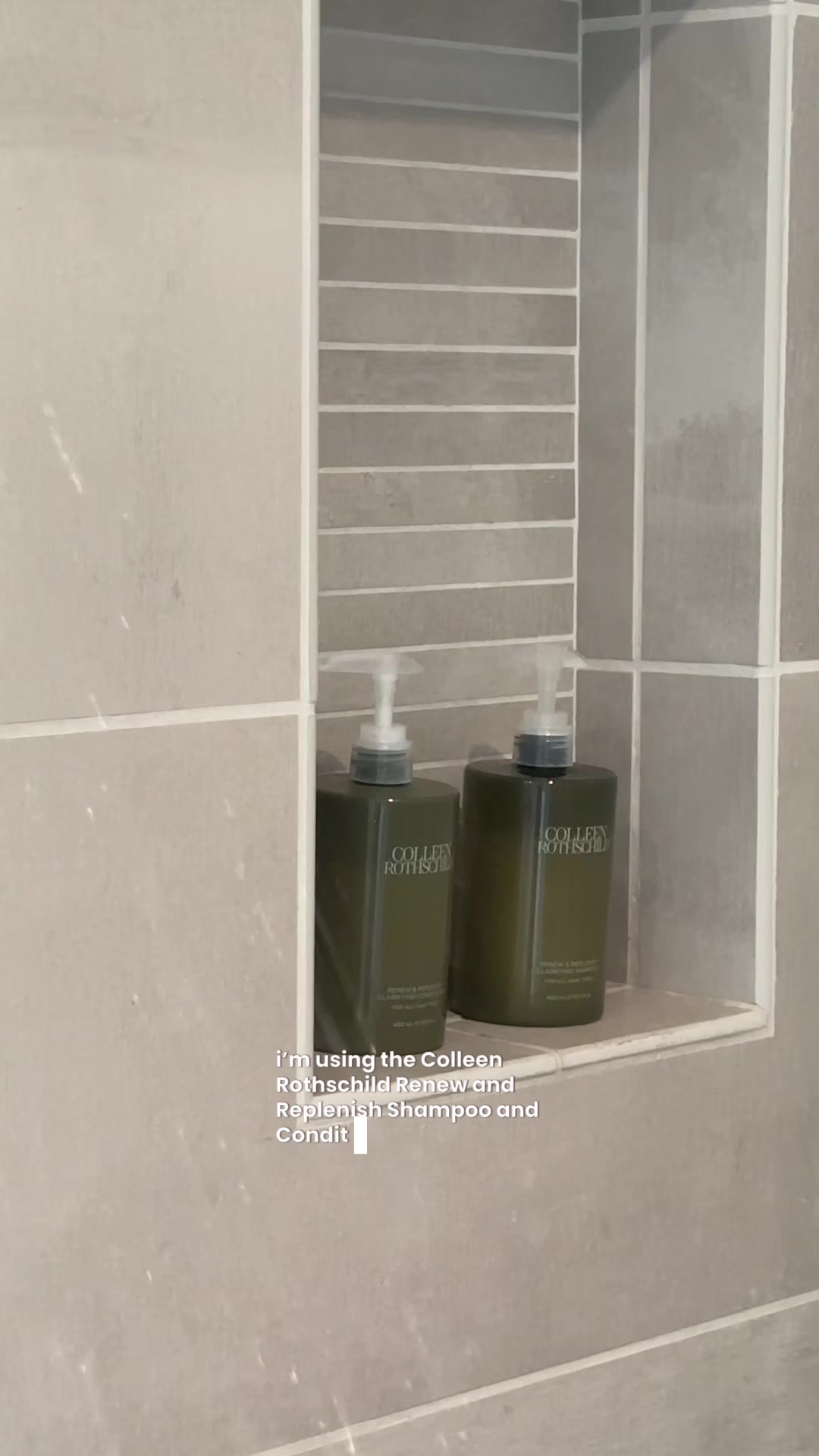 TikTok post by @allieappleton for Colleen Rothschild. Caption reads: i am a @Colleen Rothschild Beauty stan!! the....