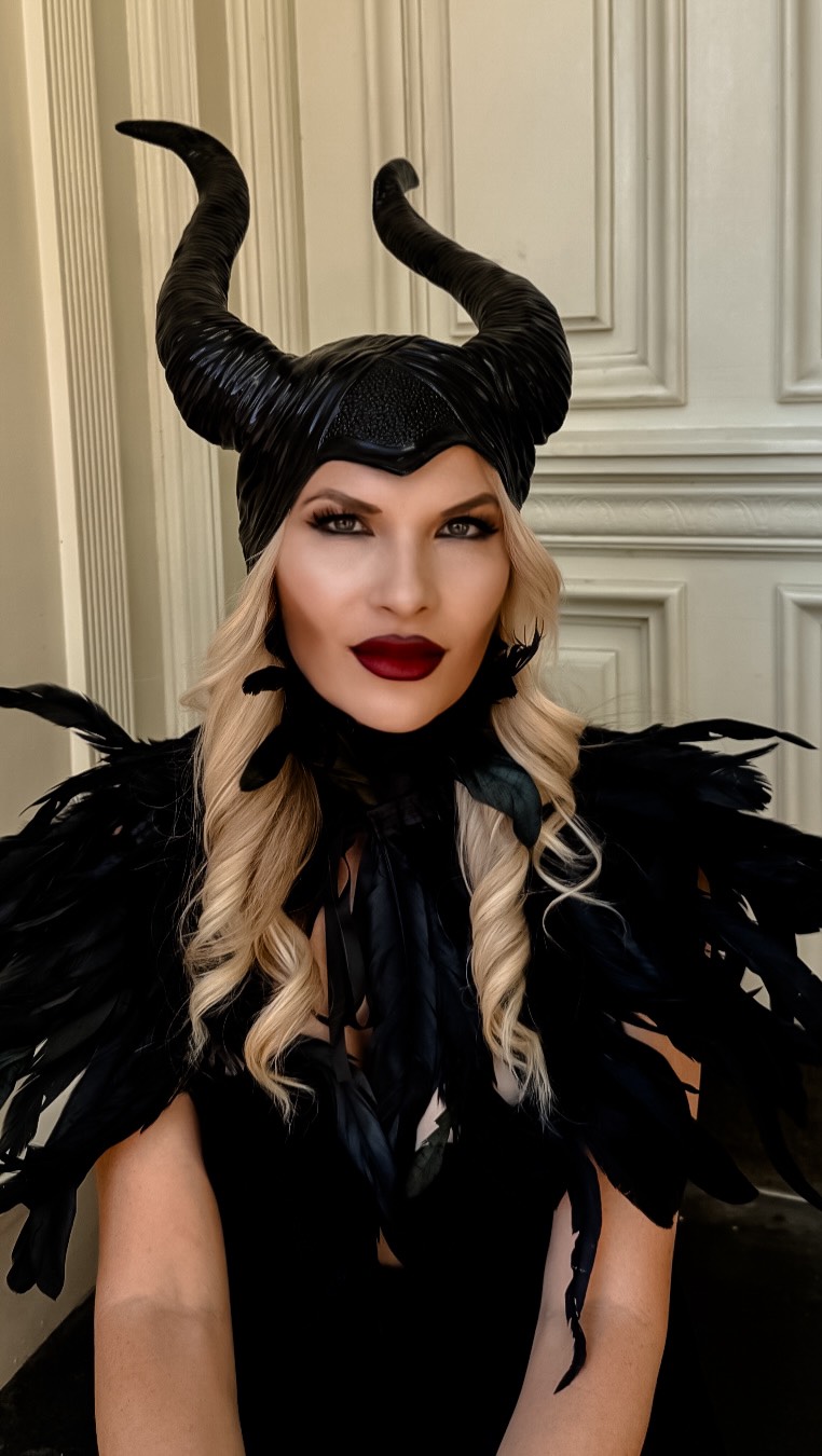 Instagram post by @sabinalynn for Walt Disney World. Caption reads: Ready for Mickey’s Not so Scary Halloween party....